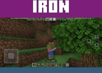 Iron Stick from Education Edition Mod for Minecraft PE