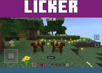 Licker from Resident Evil Mod for Minecraft PE