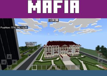 Mansion from Mafia Map for Minecraft PE