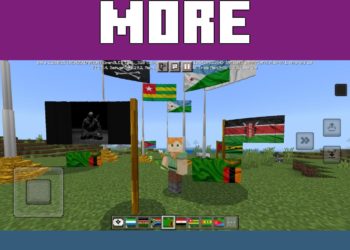 More Variants from Flags Mod for Minecraft PE