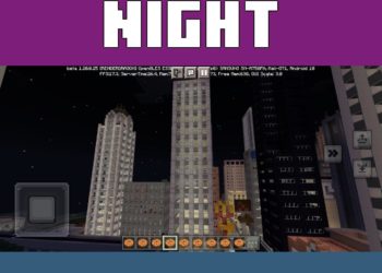 Night City from Detroit Map for Minecraft PE
