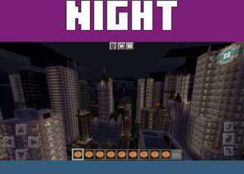 Night City from USA Cities Map for Minecraft PE