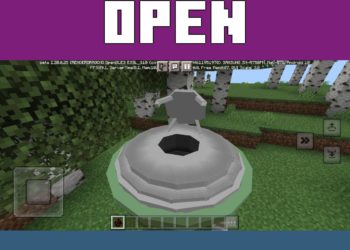 Open from UFO Mod for Minecraft PE