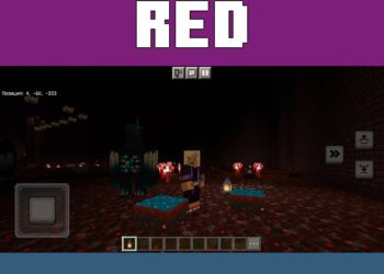 Red Sculk Map from Maps for Minecraft 1.20.0 and 1.20
