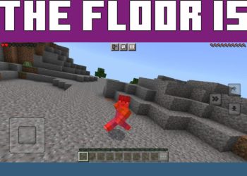 The Floor is Lava from Mods for Minecraft 1.20.0 and 1.20