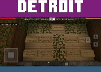Zoo from Detroit Map for Minecraft PE