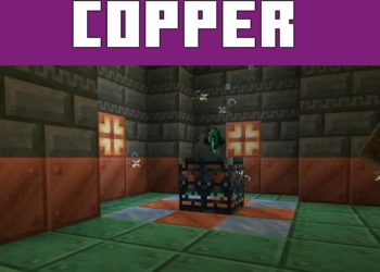 Copper Bulb for Minecraft PE 1.21.0