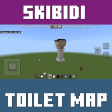 Skibidi Toilet Map for Minecraft PE