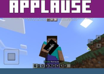 Applause Emote from Emotes Mod for Minecraft PE