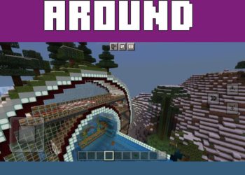 Around Territory from Mountain House Map for Minecraft PE
