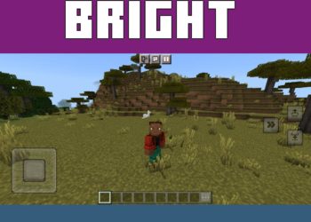 Bright Colors from Prizma Shader for Minecraft PE