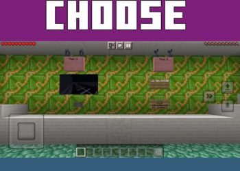 Choose Map from Zombie Waves Map for Minecraft PE
