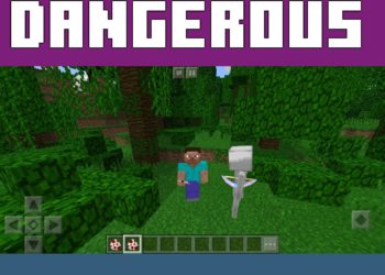 Dangerous Mob from Skeleton Mod for Minecraft PE