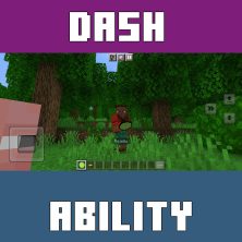 Dash Ability Mod for Minecraft PE
