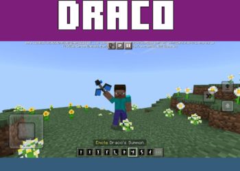 Draco Summon from Emotes Mod for Minecraft PE