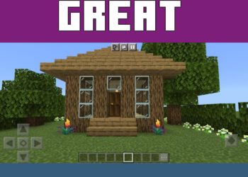 Great Start from Mountain House Map for Minecraft PE