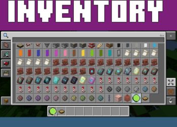 Inventory from Dash Ability Mod for Minecraft PE