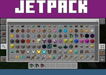 Inventory from Jetpack Mod for Minecraft PE