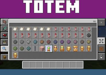 Inventory Totem from Totem Mod for Minecraft PE