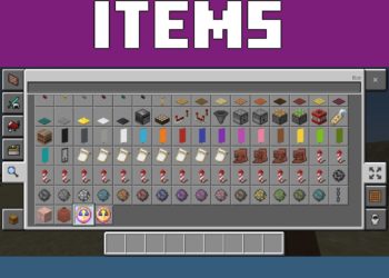 Items from Time Stop Mod for Minecraft PE