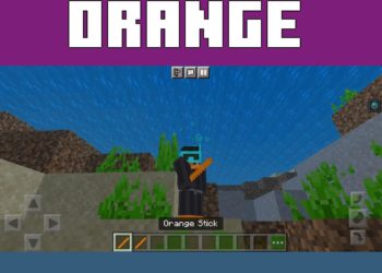 Orange Stick from Diving Mod for Minecraft PE