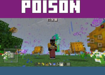 Poison Rain from Stand Mod for Minecraft PE