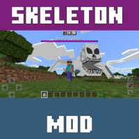 Skeleton Mod for Minecraft PE