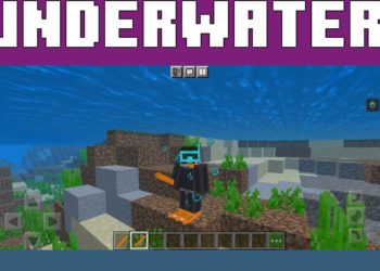 Underwater Adventures from Diving Mod for Minecraft PE