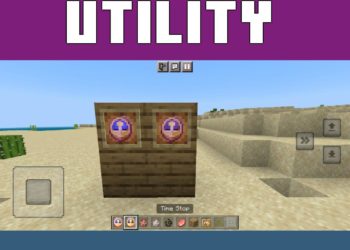 Utility Stuff from Time Stop Mod for Minecraft PE