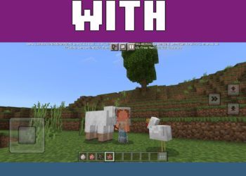 With Animals from Baby Texture Pack for Minecraft PE