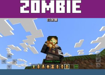 Zombie Totem from Totem Mod for Minecraft PE