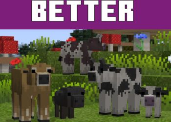 Better Farm Animals from Textures for Minecraft Java 1.21