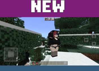 New Look from Ellie Mod for Minecraft PE