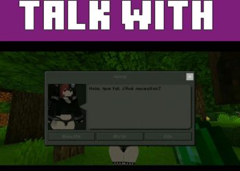Talk with her from Ellie Mod for Minecraft PE