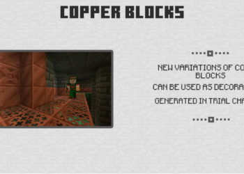 Copper Blocks for Minecraft PE 1.20-1.21