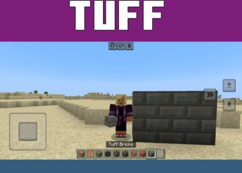 Tuff Bricks from Trial Spawner Mod for Minecraft PE