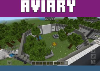 Aviary from Africa Map for Minecraft PE