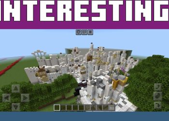 Buildings from Hong Kong Map for Minecraft PE