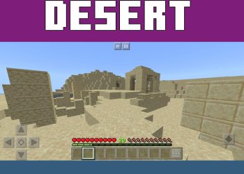 Desert from Africa Map for Minecraft PE