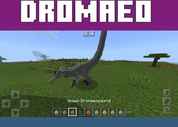 Dromaesaurid from Brazil Mod for Minecraft PE