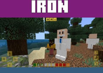 Iron Golem from Mexican Texture Pack for Minecraft PE