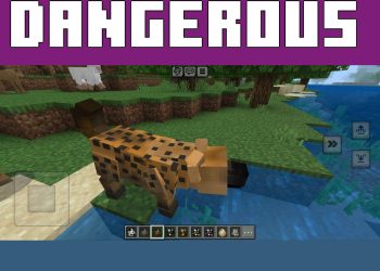 Hyena from Africa Mod for Minecraft PE