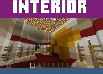 Inside from Turkey Map for Minecraft PE