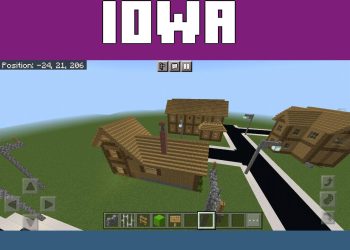Iowa from USA Map for Minecraft PE