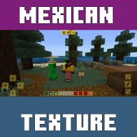 Mexican Texture Pack for Minecraft PE