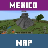 Mexico Map for Minecraft PE