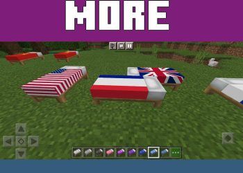 More Flags from Vietnamese Texture Pack for Minecraft PE