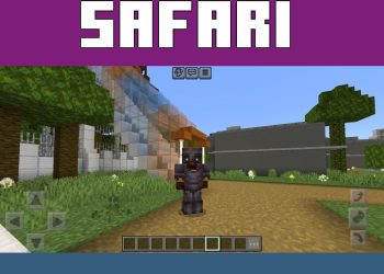 Safari from Africa Map for Minecraft PE