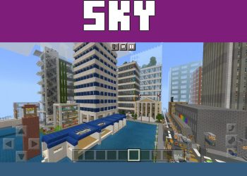 Skyscrapers from USA Map for Minecraft PE