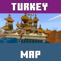 Turkey Map for Minecraft PE